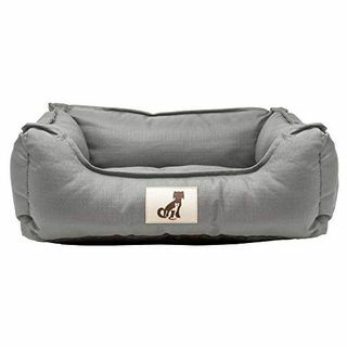 АллПетСолутионс Дектер кревети мекани, водоотпорни, издржљиви, издржљиви кревет за псе (М, сива)