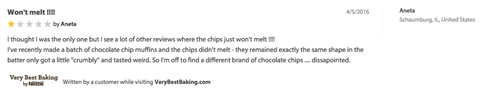 Да ли је Нестле променио свој рецепт за чипс од чоколаде без да је икоме рекао?
