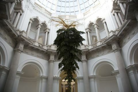 наглавачке божићно дрвце у Британији