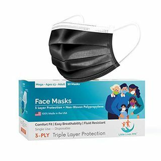 3-слојне маске за једнократну употребу (50 паковања)