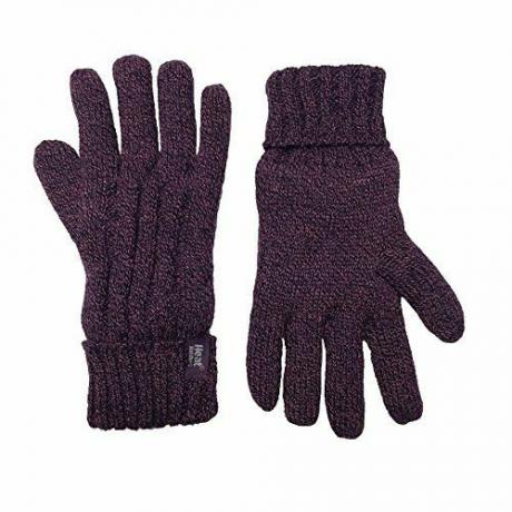 Држачи топлоте Женске кабловске плетене топлотне рукавице Хеатвеавер