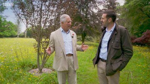 Адам Фрост упознаје принца Цхарлеса како би разговарао о питању биолошке сигурности - ББЦ Гарденерс 'Ворлд