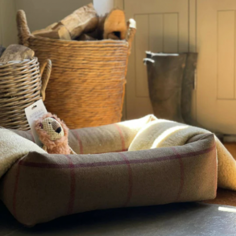Херитаге класични кревет за псе од твида са потпуно уклоњивим и перивим навлакама