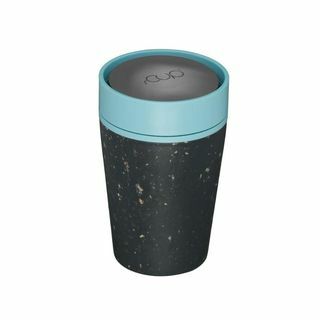 рЦУП Рециклирана шалица за каву 8оз (227мл) - Црна и теал