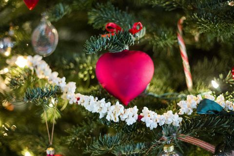 божићно дрвце за украшавање срца