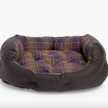 Тартан прошивени кревет за псе