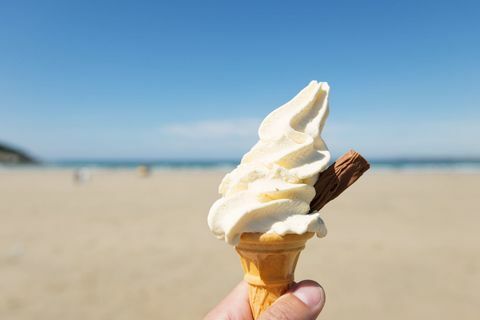 Сладолед на плажи