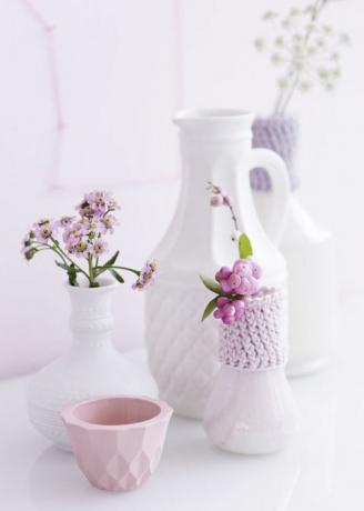 Плетена ваза